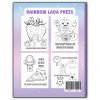 Kawaii Affirmations Axolotl Coloring Book Back Cover