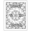Things I Want Say At Work Coloring Book Mortician Page1