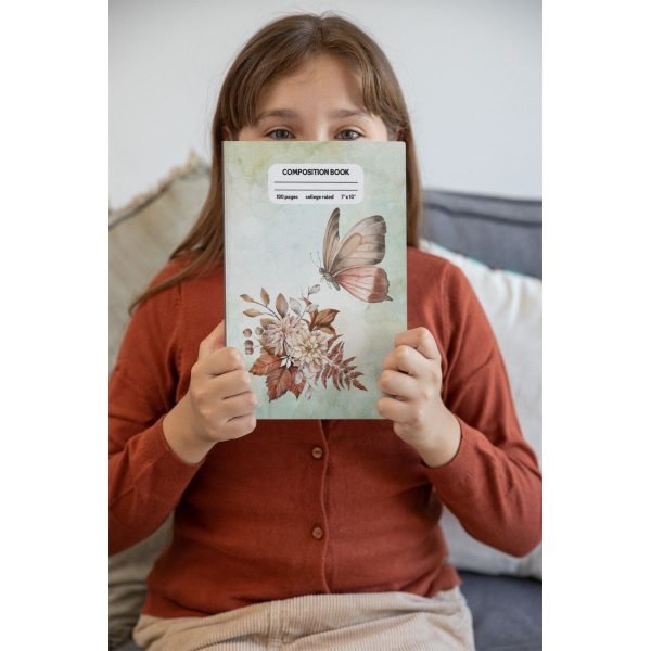 girl holding notebook