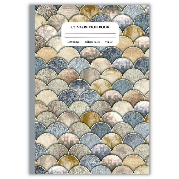 Ocean Theme College Ruled Notebook